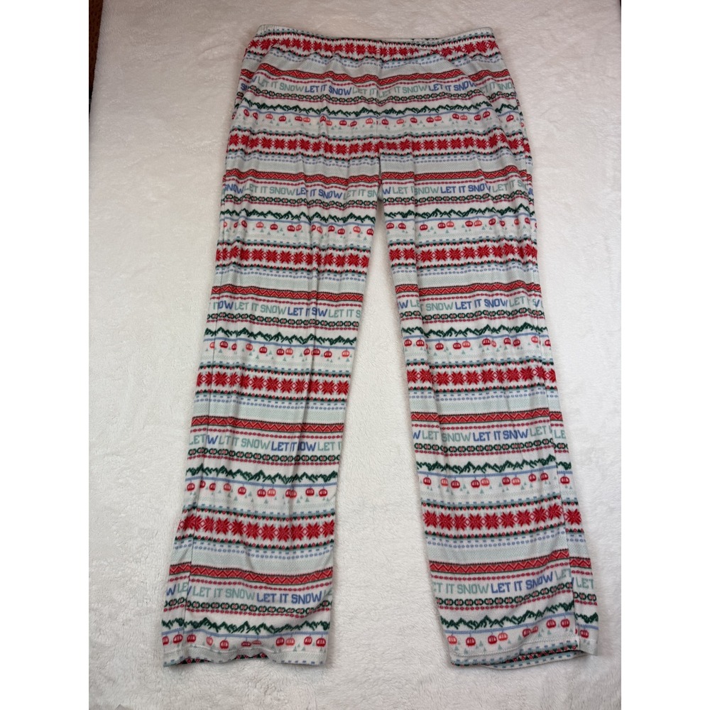 Wondershop Target Women L Let It Snow Holiday Pajama Pants Fair Isle Christmas